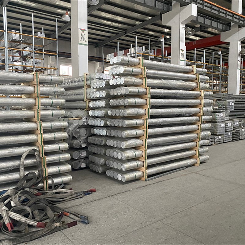 国标2A12T4实心铝棒 7075T6 2024 6061T6 6063T5铝柱大直径小圆棒