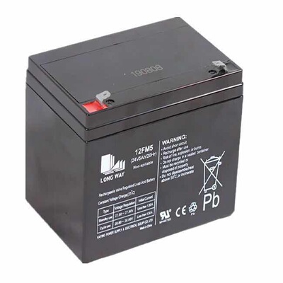 LONGWAY 24V 5AH  铅酸蓄电池 12FM5 移动拉杆音响 音箱 电瓶