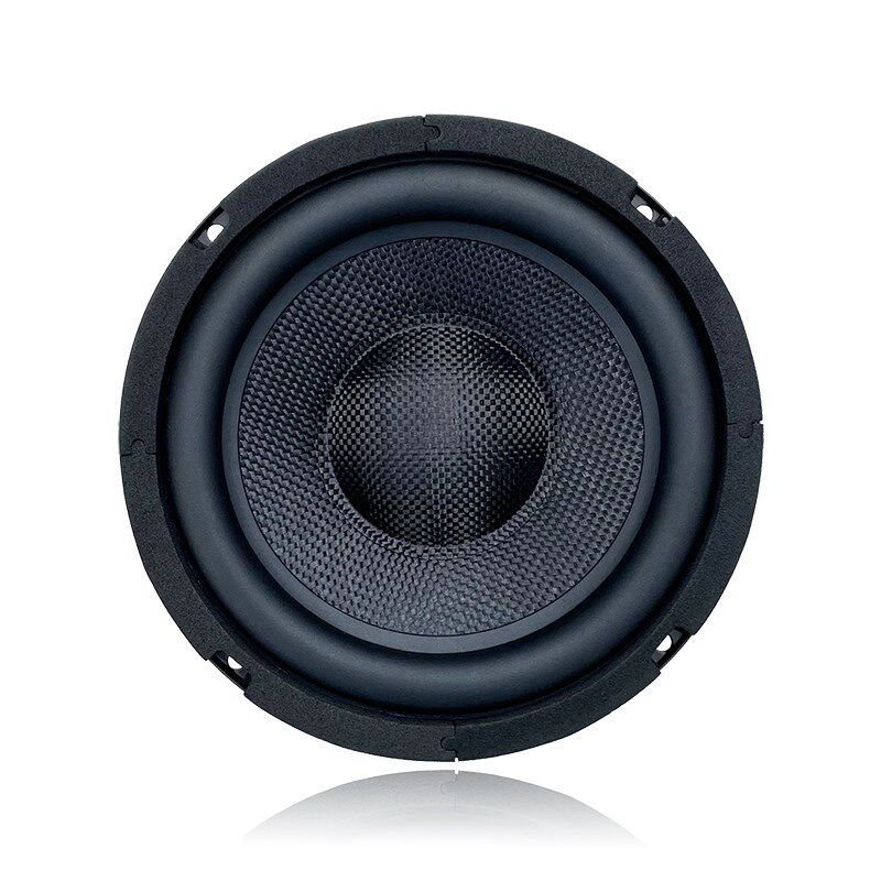 磬听6.5寸HIFI发烧级重低音炮纯音喇叭 玻纤编织音盆专业大钢炮圆