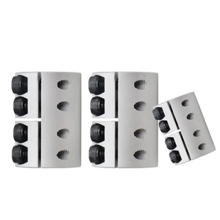 振宇雕刻机联轴器刚性联轴器伺服电机滚珠丝杠联接器雕刻机配件