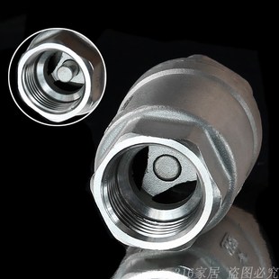 304不锈钢止回阀逆止阀单向立式 H12W止回阀4 6分DN 20 25 40 50