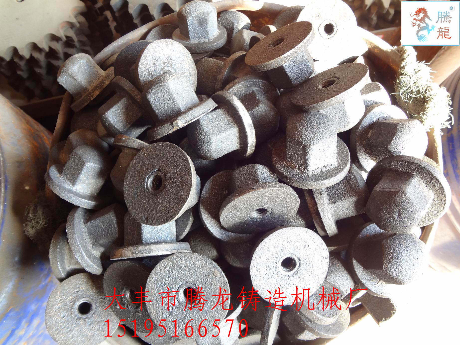 耐磨螺帽保护螺帽E抛丸机耐磨螺帽