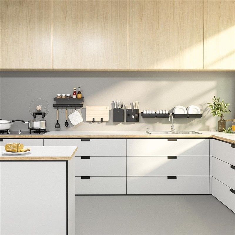 大白厨房铝合金挂件挂o钩刀架筷子筒菜板锅盖架碗架调料置物架套,厨房/烹饪用具,调料置物架,淘宝优惠券,粉丝福利购,淘宝优惠卷