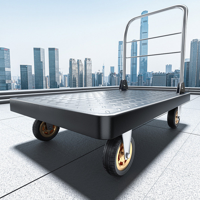 钢板小推车拉货手推车搬r运车家用平板车可携式推车折叠重型重物,收纳整理,便携购物车,淘宝优惠券,粉丝福利购,淘宝优惠卷