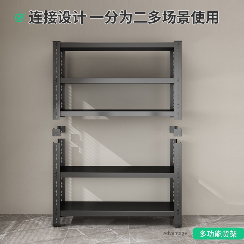 货架置物架多层家用n超市铁架子仓库阳台落地储物架速装仓储展示