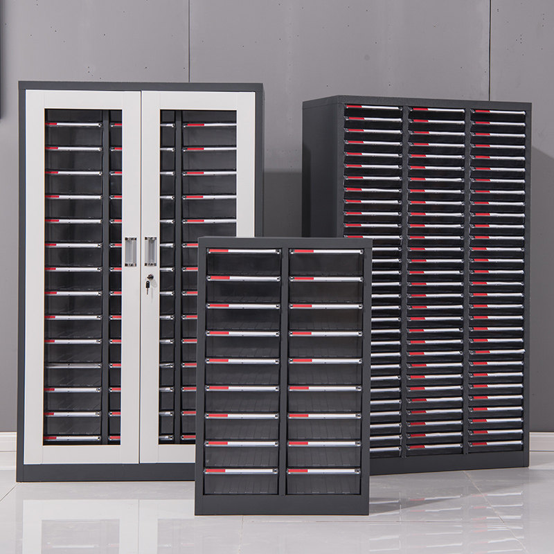 文件柜办公室抽屉式多层a4资料档案效H率票据落地玻璃门带锁铁皮,商业/办公家具,文件柜,淘宝优惠券,粉丝福利购,淘宝优惠卷