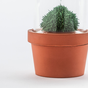 马鹿磁力沙漏创意k盆栽摆件文创装饰礼物桌面流沙精致三分钟计时