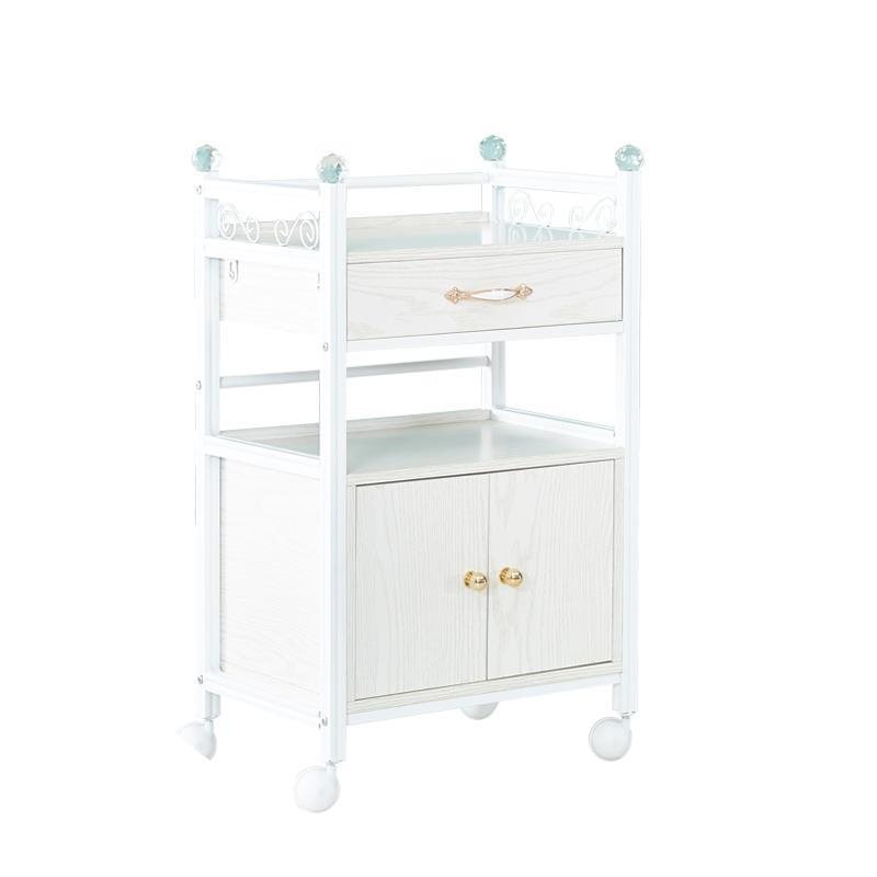 美容推车置物架美发车美容院小推车发廊三K层带抽屉手推车工具车