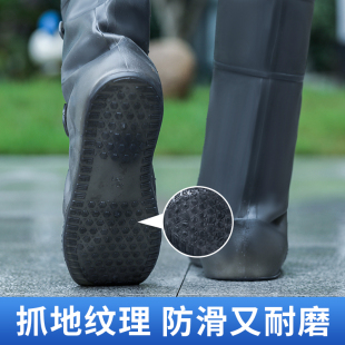男款 套矽胶雨靴耐磨外穿2023新款 雨鞋 防水防滑雨天防雨鞋 男士 水鞋