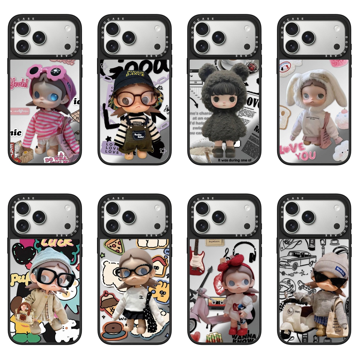 DODOCASE可爱嘎子姐苹果17Pro适用于iPhone16ProMax明星闺蜜同款15pro少女卡通手机壳13防摔保护套磁吸14plus