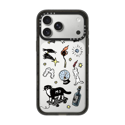 DODOCASE魔法水晶球黑猫手机壳