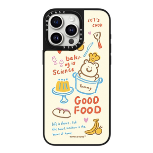 DODOCASE联名小熊烘培魔法17Pro适用iPhone16ProMax苹果15Pro网红潮牌小众可爱卡通磁吸手机壳14防摔保护套13