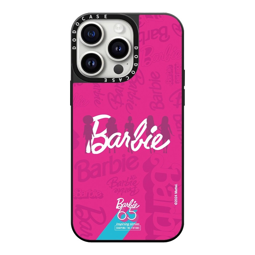 DODOCASE联名Barbie芭比65周年苹果16适用iPhone15ProMax网红14pro镜面磁吸手机壳13防摔保护12plus闪粉字母,3C数码配件,手机保护套/壳,淘宝优惠券,粉丝福利购,淘宝优惠卷