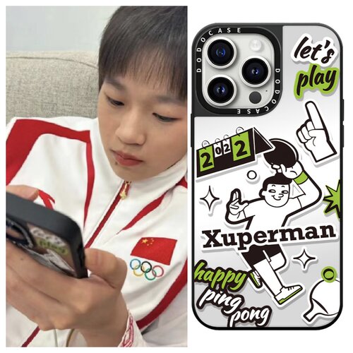 DODOCASE许昕联名Xuperman手机壳