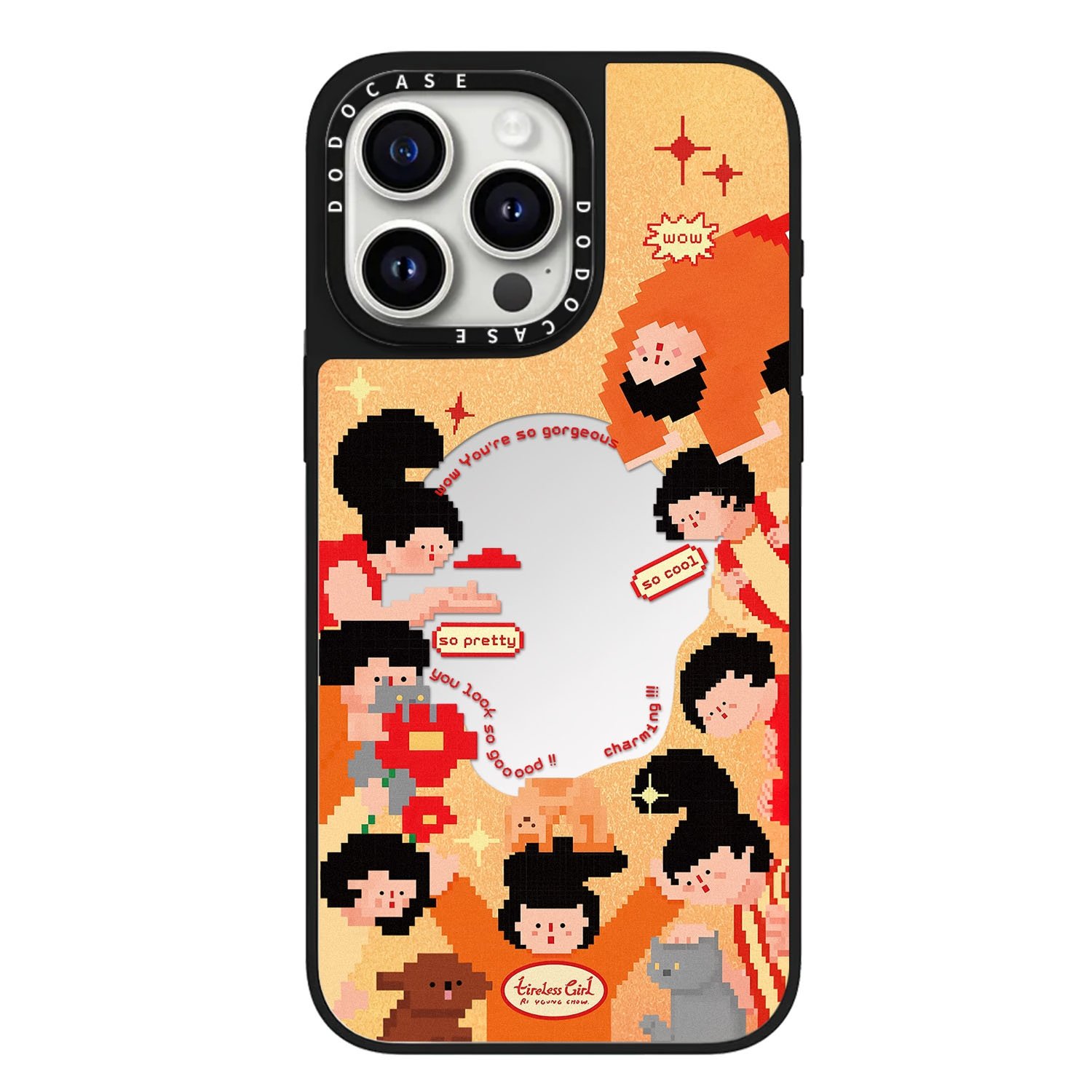 DODOCASE下腰女孩适用苹果17Pro新款iphone16pro max防摔15pro玩在一起手机壳闺蜜同款Air保护套卡通14可爱13