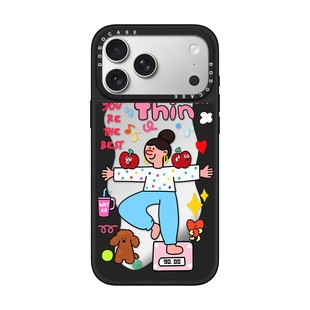 DODOCASE波浪快乐女孩苹果17Pro适用于iPhone16ProMax明星情侣款 15pro少女卡通手机壳13防摔保护套磁吸14plus