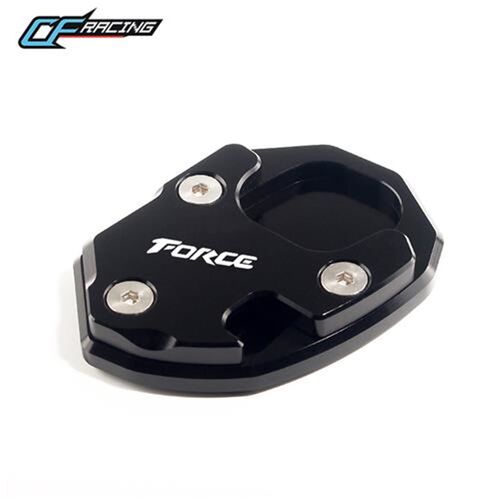 适用雅马哈山叶FORkCE2.0三叉戟AUGUR155 改装边撑加大座防滑底垫