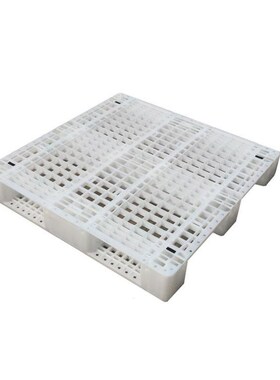 工厂周转托盘塑料卡板货架塑胶栈板1200J*1000*150mm白色