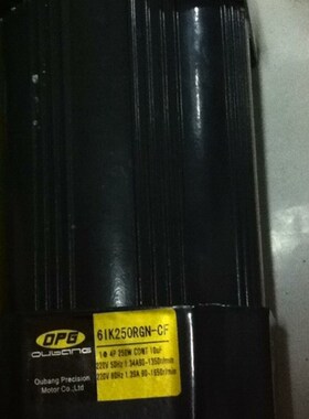 OPGI批25g0销售RG250 K台湾调速器N-大扭矩106W 配电机KK量3-
