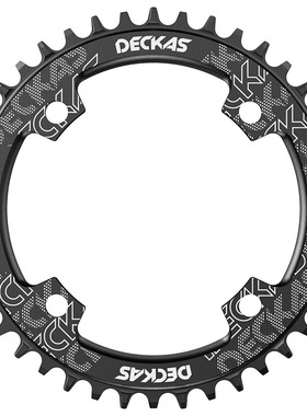 DECKAS 2代正负齿圆盘120BCD 5孔36-44T山地公U路车牙盘片单速齿