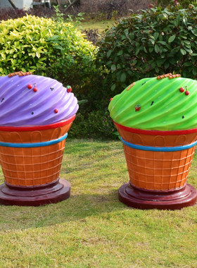 商场幼儿园林桌椅摆件 玻璃钢卡通休闲座椅雕NP塑 餐厅庭院美陈装