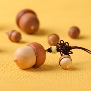 墨香荷橡果可爱卡通姓名木印w圆形章印制作出Q国名字小图章定做儿