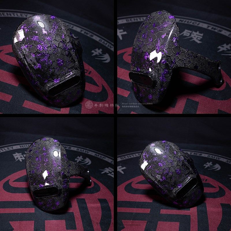 九号电动车Ed200P/E125/E100系列蜂窝紫箔锻造碳纤维原厂后挡泥板