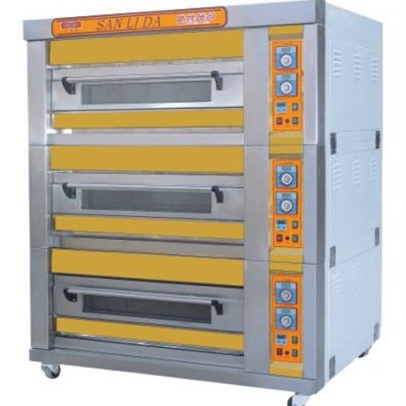 DSL-6B三力达商用大容量电烤箱三层六盘月饼O烤炉面包披萨烘焙设