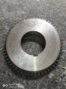 机床配件兰州CW6163D/CW6180D车床齿轮2059D/LZ58/M3/内孔70键槽1