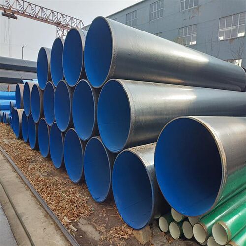 273*8双胶g圈涂塑承插口钢管 内外防腐螺旋钢管 承插涂塑连接复合