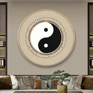 太极八卦图装饰画阴阳易经周易先天五行道家阵挂画V养生道家圆形