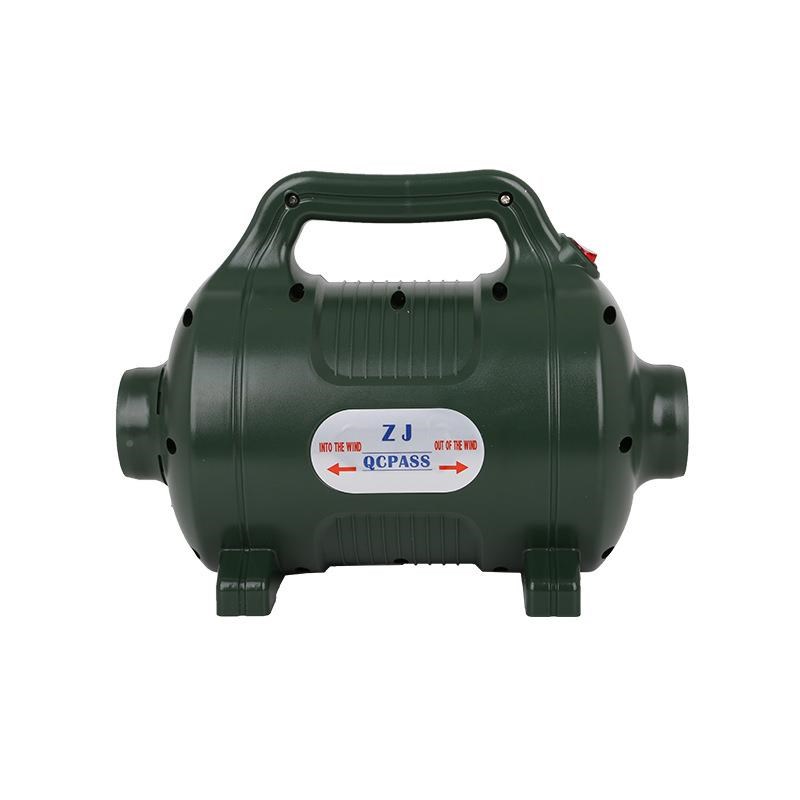 wzj20119大功率电动充气泵体操橡皮垫艇水抽池R收纳气袋电动充气