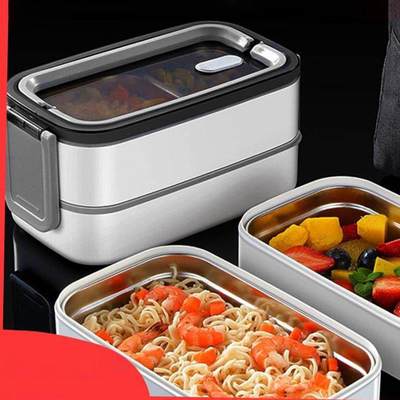 Lunch Box Bento Box Microwae Heating Container Food Storage1