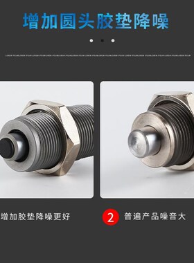 SMC型短c型油压缓冲器RBQ/RBQC2007 1604 2508 3009 3213阻尼器