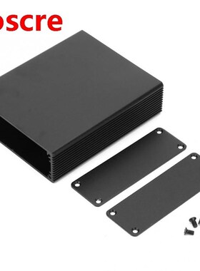 Black Electronic Jpunction Box Aluminum Waterproof PCB Instr
