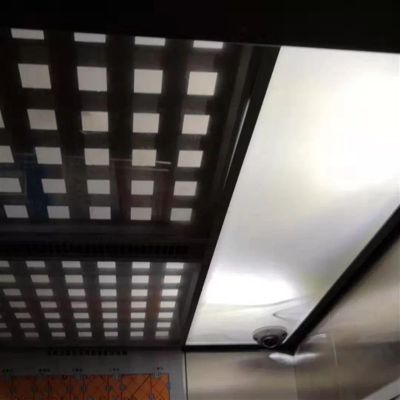 乳白磨砂PC光扩散板 吊顶透光板 电梯厢摄影磨砂亚克力灯罩散光板