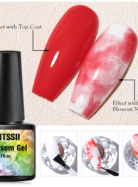 Mtssii Blossom Gel Nail Art Transparent Blossom Nail Polish