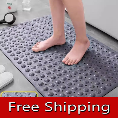 Toilet sucker floor mat Bath shower bath bathtub anti-slip