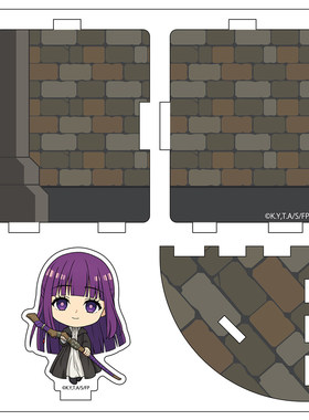 限购5/ Atfes 葬送的芙莉莲 Q版 stack?压克力立牌 杯垫 3月预定