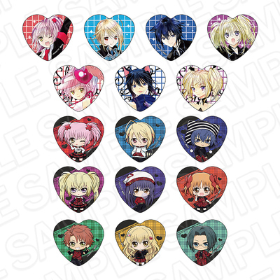 CS 守护甜心 新宿丸井快闪 心形吧唧立牌挂件 周边 2月预定