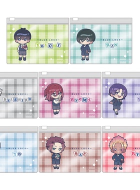 限购5/ movic 蓝色监狱 蓝锁 Q版小小绅士 铭牌拉链袋 整盒 4月预