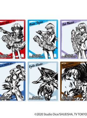 限购5/预定定金 A3 游戏王GX 墨绘 水墨画 吧唧卡片立牌立板 M012