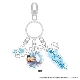 限购5/银魂 eyeup 打盹 打瞌睡 3连压克力挂件 周边追定金