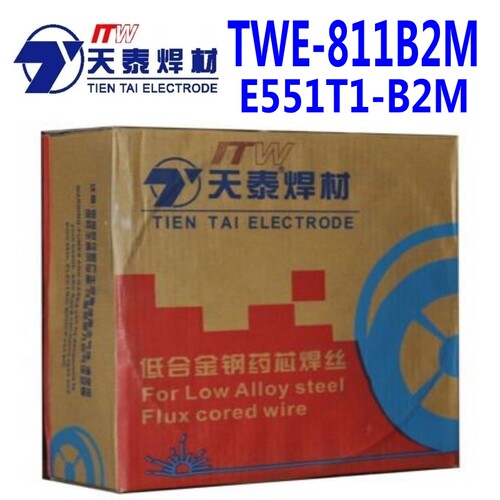 昆山天泰TWE-811B2M E551T1-B2M 耐热钢药芯焊丝E81T1-B2M焊丝