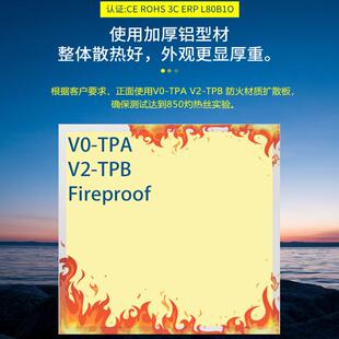 防火LED面板灯V0 V1防火平板灯Fireproof LED panel