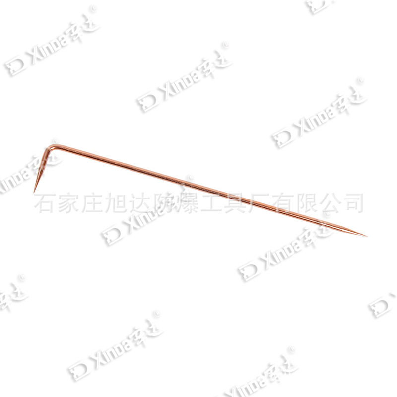 批发辛达防爆工具防爆防磁L型钎子铜制T型钎子双头划针铜钎子
