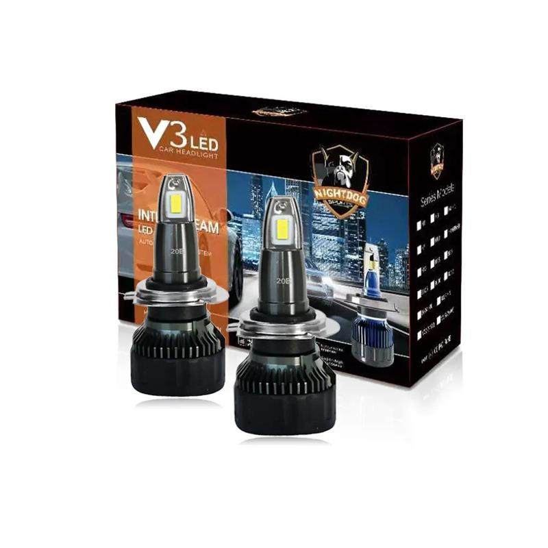 40W V3 LED 汽车前大灯 汽车led车灯 led大灯前照灯 H1 H4