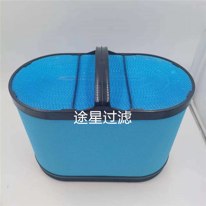 外面外贸工程机械配件空气滤芯281307S100蜂窝滤芯滤清器过滤