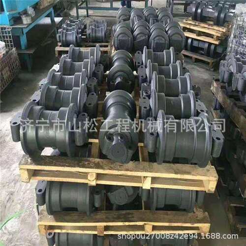 杰西博支重轮JCB8056 JCB220挖掘机支重轮挖机承重轮行走轮链轮