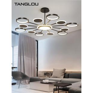 客厅灯吊灯灯具led简约现代创意个性 餐厅北欧轻奢灯饰 2020年新款